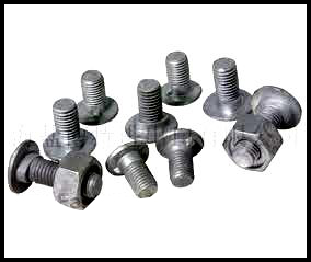 HDG ROUND HEAD BOLT